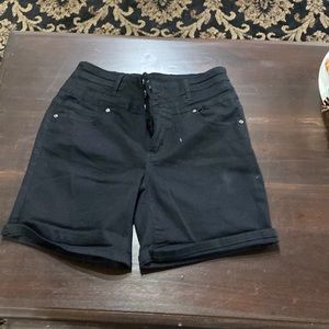 Silver crush high waisted shorts small spot in front. Never worn.